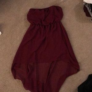 Maroon dress